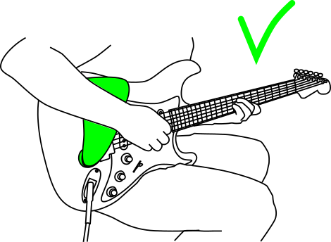 Using a SteadyGroover with a stratocaster