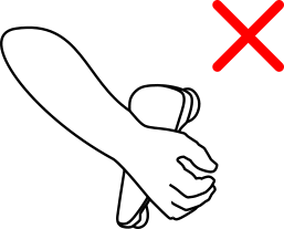 SteadyGroover too close to the hand